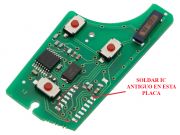 Producto genérico - Placa base sin IC (circuito integrado) para telemandos 434 Mhz 3 botones de Opel
